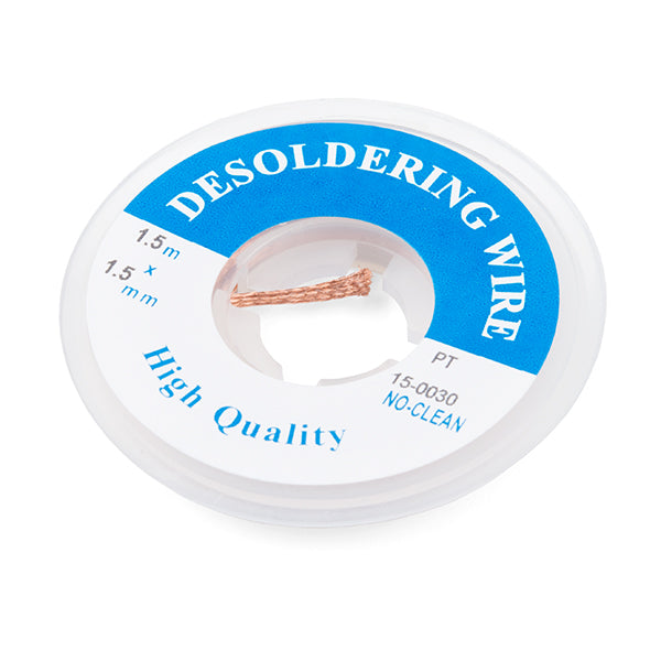 Desoldering Wick for Solder Electronics 2mm Wide and 1.5m Long