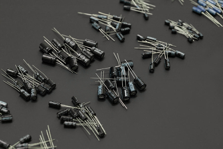120PCS 12 value 1uF-470uF Electrolytic Capacitor