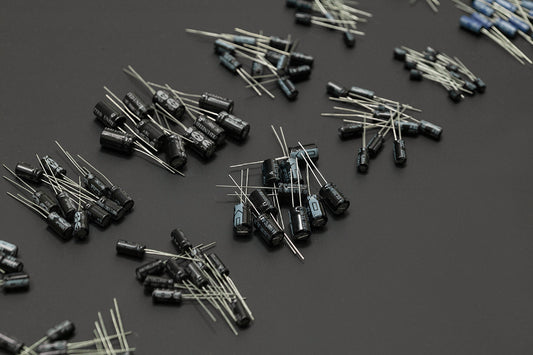 120PCS 12 value 1uF-470uF Electrolytic Capacitor