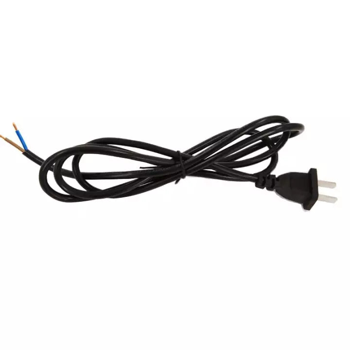 AC Power Cord 2 Pin Plug