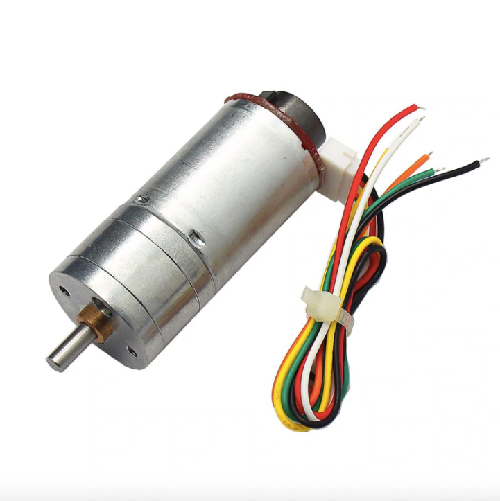DC 6V Gear Motor with Encoder 100RPM