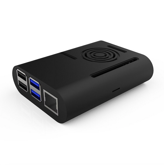 Raspberry Pi 4 Case / Enclosure ABS Black