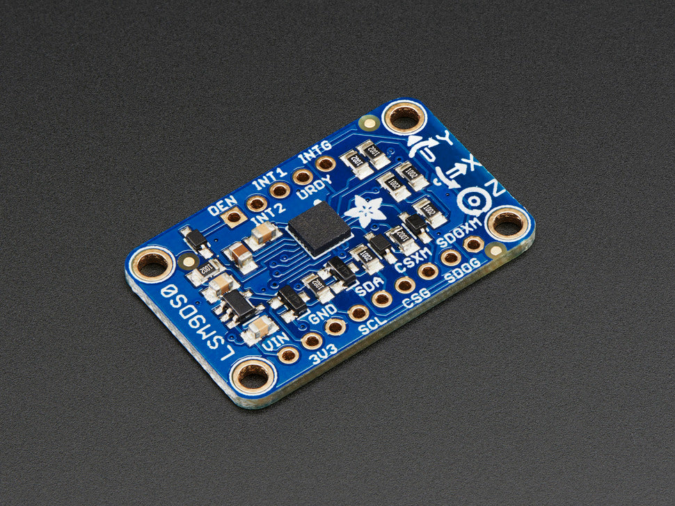 Accelerometer Magnetometer Gyroscope Temp 9-DOF Breakout Board LSM9DS0