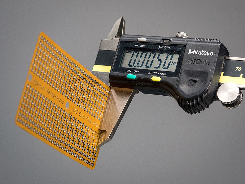 Adafruit Flex Perma-Proto Half-sized Breadboard Flex PCB