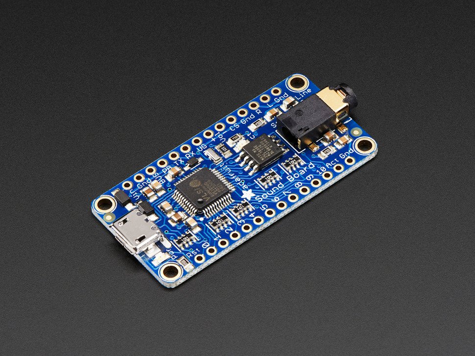 Audio FX Sound Board WAV-OGG Trigger with 2MB Flash Adafruit