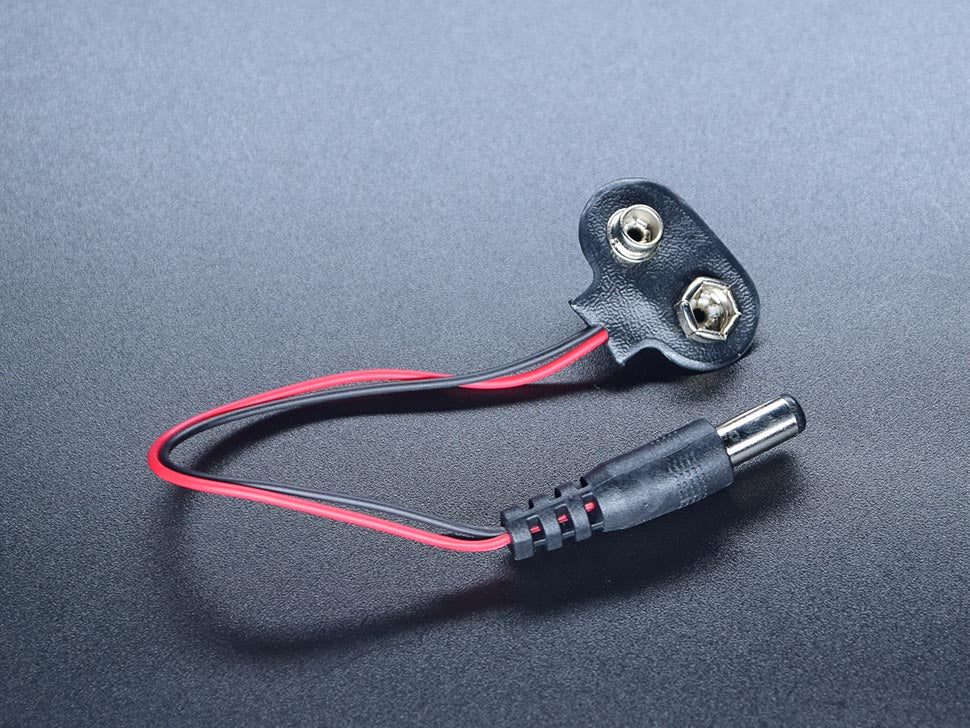 Battery 9V DC Jack 2PCS