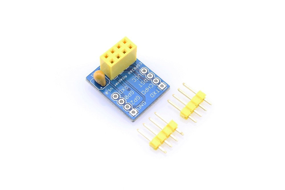 Breadboard adapter for ESP8266 Serial-to-WiFi transceiver