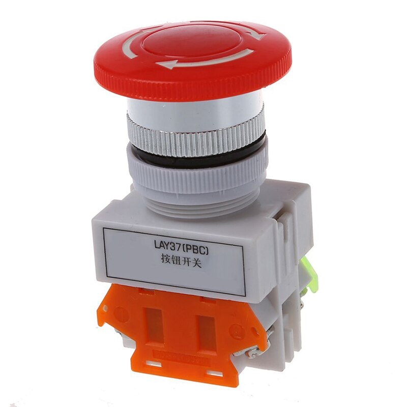 Button Emergency Stop Mushroom Push Switch