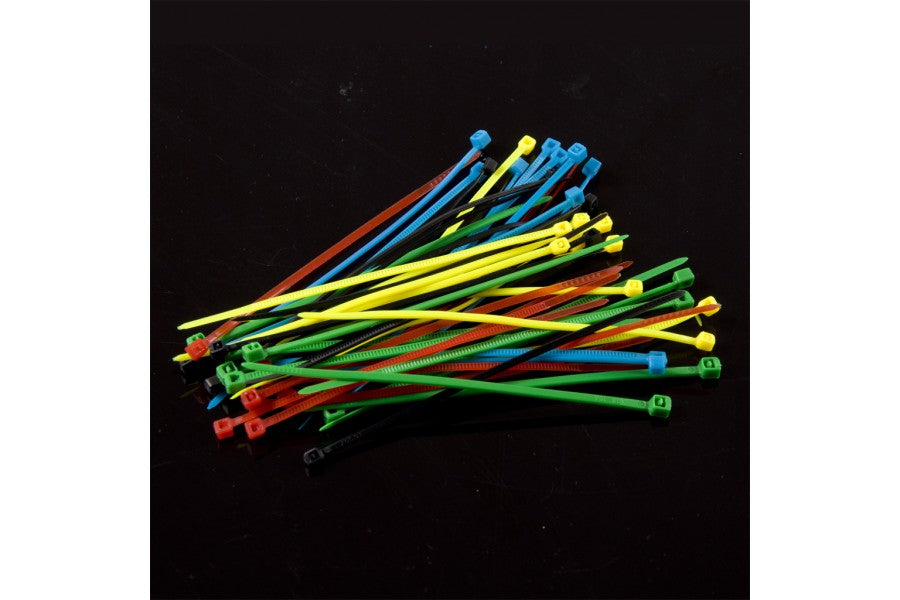 Cable Tie Nylon Set Six Colors 60pcs