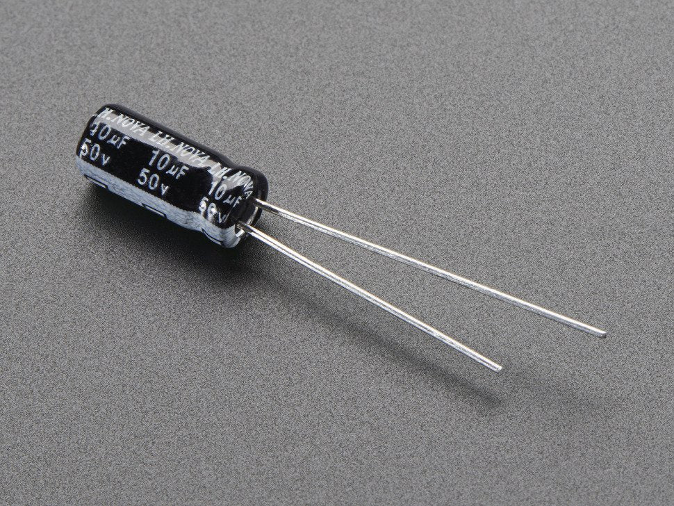 Capacitors 10uF 50V Electrolytic Pack of 10