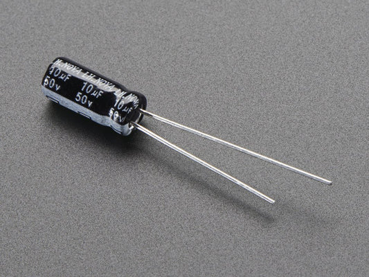 Capacitors 10uF 50V Electrolytic Pack of 10