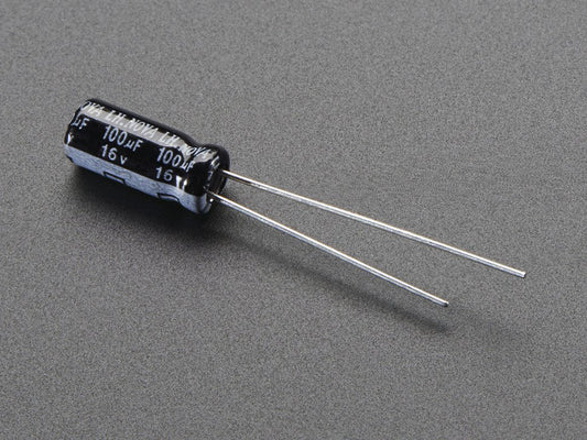 Capacitors Electrolytic 100uF 16V Pack of 10