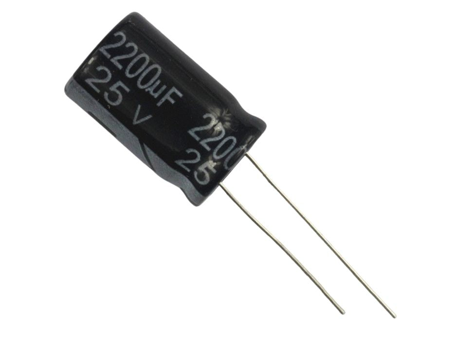 Capacitors Electrolytic 2200uF 25V Pack of 10