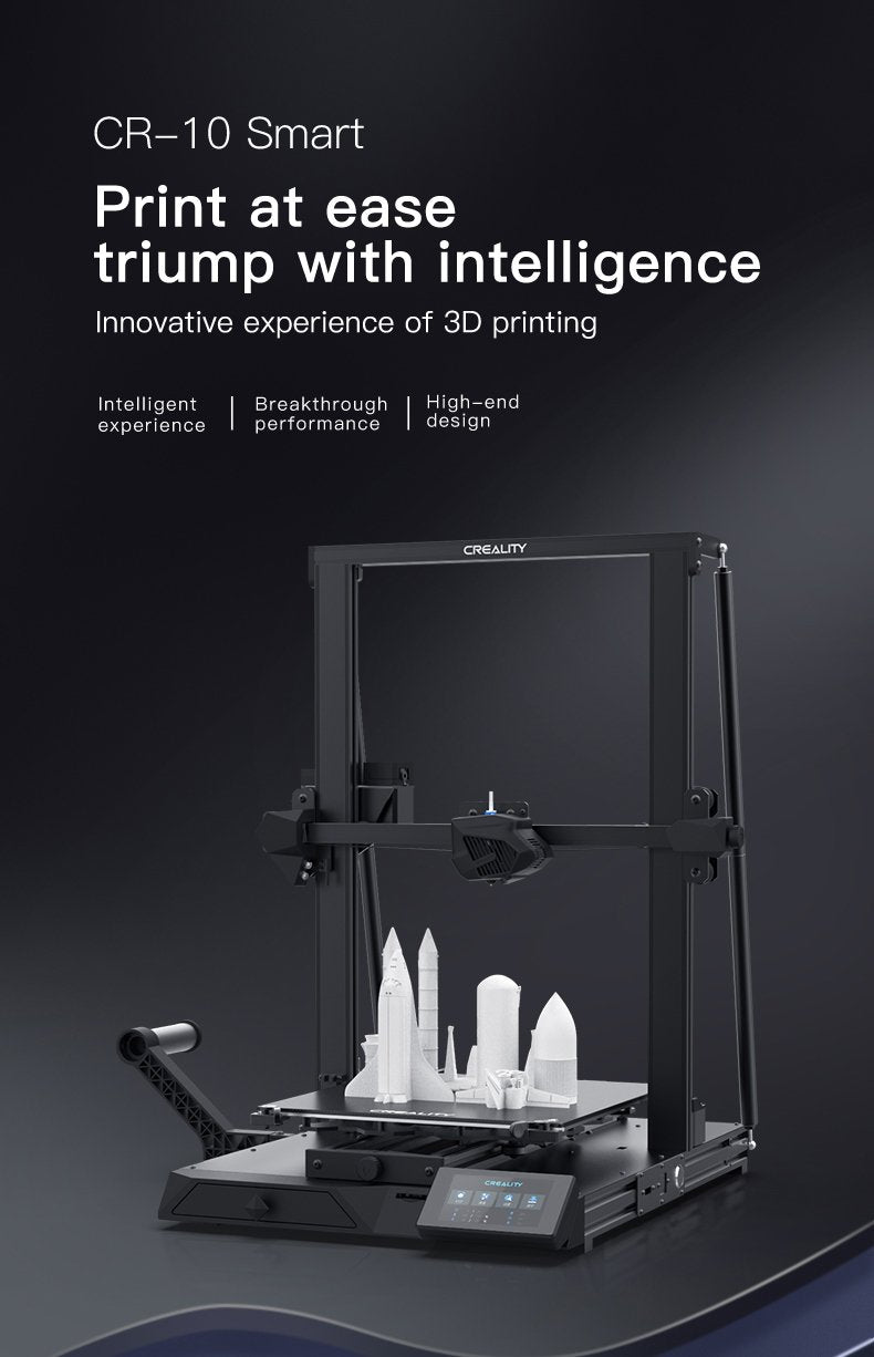 Creality CR-10 Smart 3D Printer All-Metal Integrated Structure Silent Mainboard