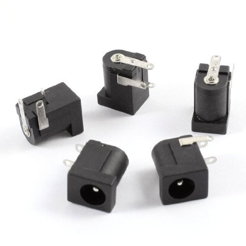 DC Barrel Jack 2.1mm 5PCS