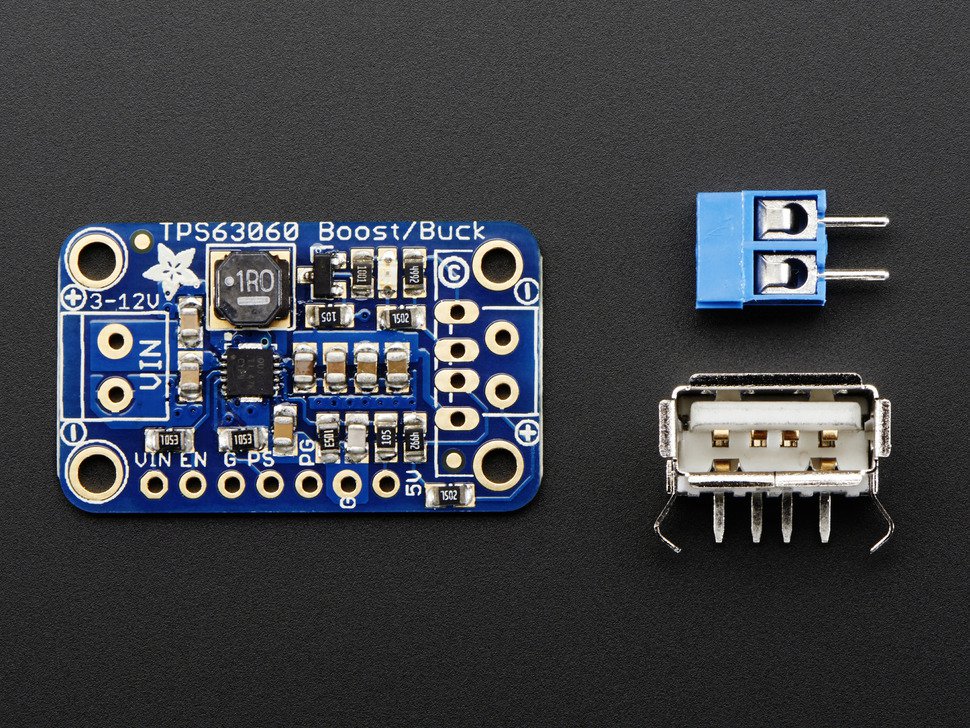 DC Buck-Boost VERTER 5V USB 500mA from 3V-5V 1000ma from 5V-12V