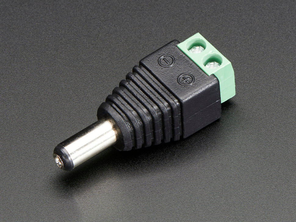 DC Plug Power Adapter 2.1mm to Screw Terminal Block