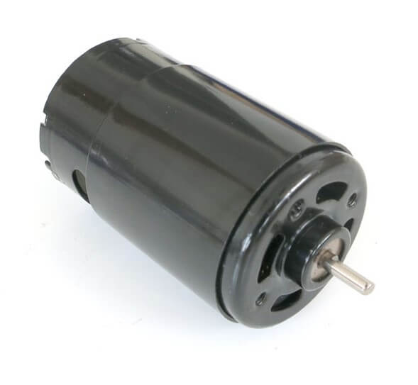 DC Motor 550 Black Shell 12V D-Axis