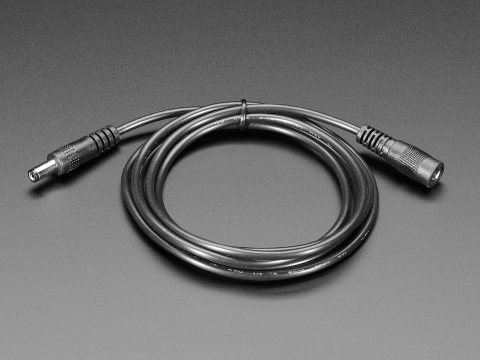 DC Power Extension Cable 1.5m length with 2.1mm Plug