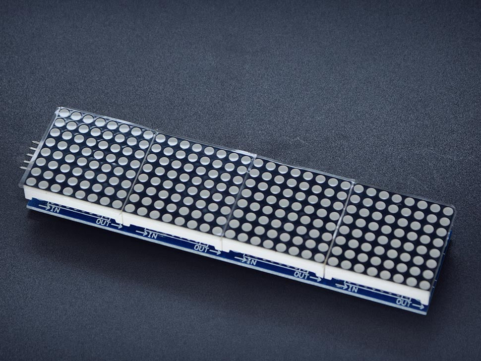 Dot Matrix Cascaded MAX7219 Module
