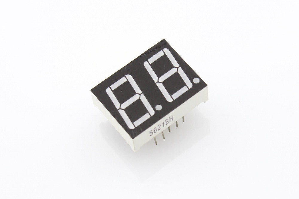 Dual Digit Numeric Display 0.56" Red Common Cathode