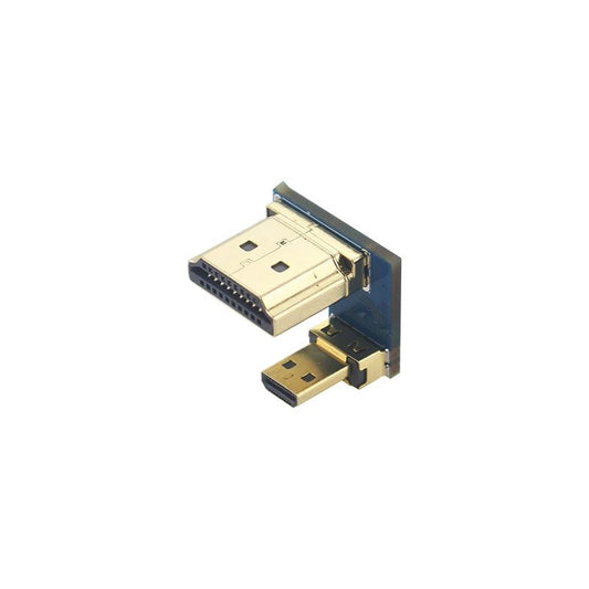 1080P Male to Male Adapter for Raspberry Pi 3 4 HDMI-compatible Converter LCD Touchscreen Display