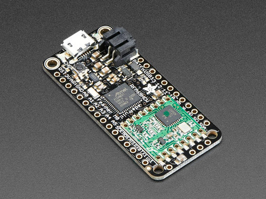 Feather M0 RFM69HCW Packet Radio 868 or 915 MHz RadioFruit Adafruit