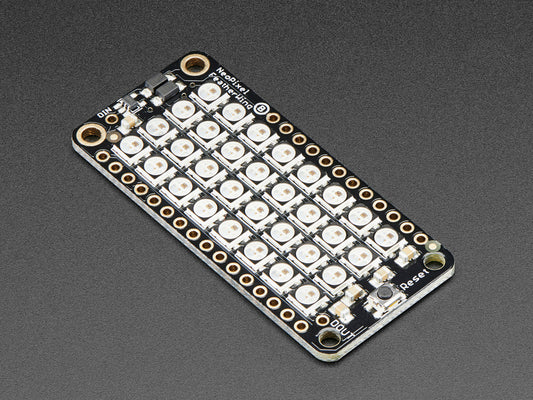 FeatherWing NeoPixel 4x8 RGB LED