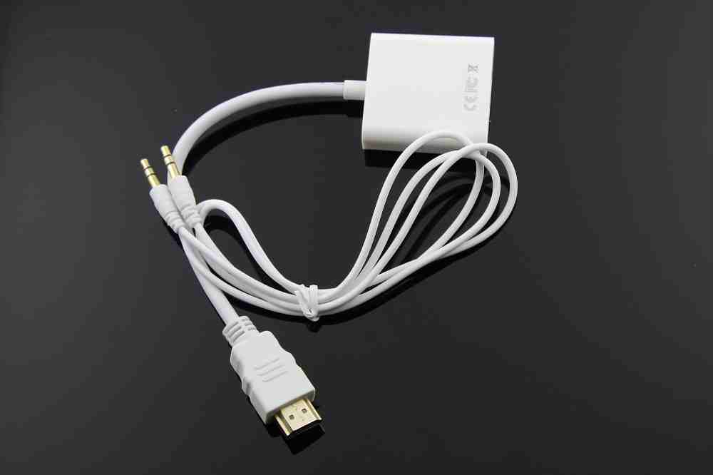 HDMI To VGA+Audio Adapter