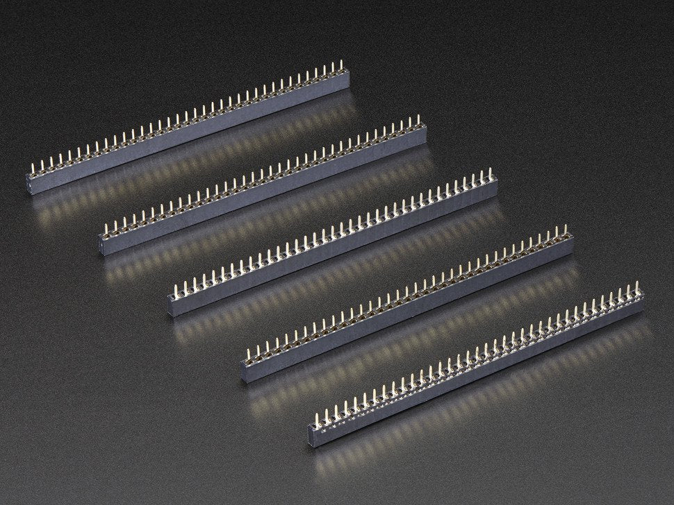 Header Female 36-pin 0.1" Short Pack of 5