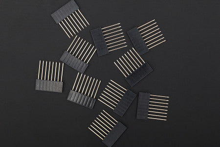 Header Stackable 10 Pin Long Legs 5PCS