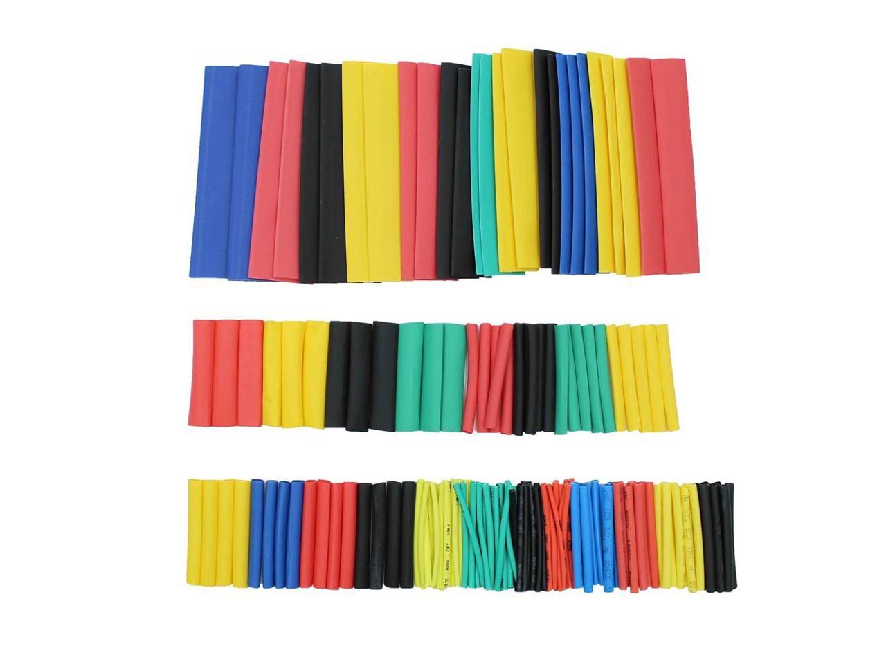 Heat Shrink Pack Tubing Multi-Colored 140 PCS - circuitrocks