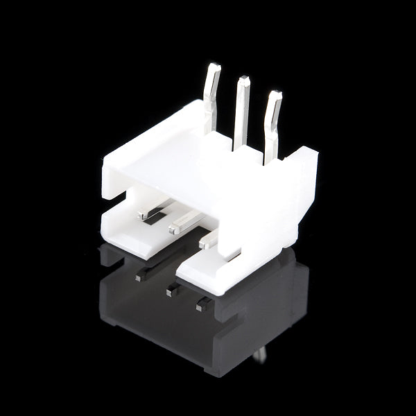JST Right Angle Connector Through-Hole 3-Pin