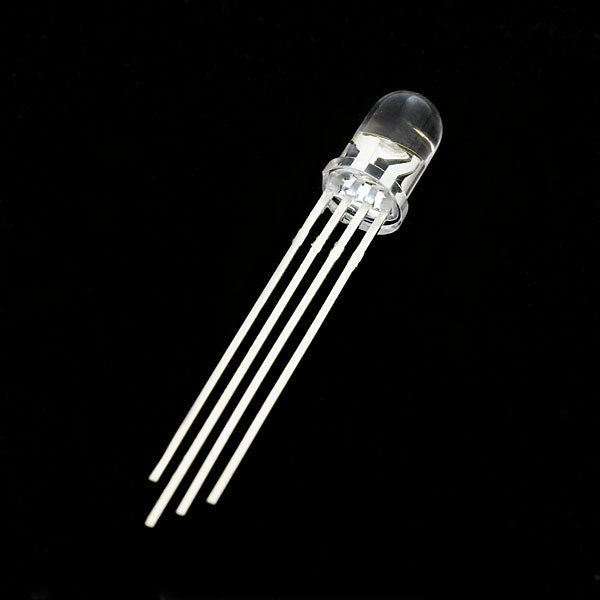 LED 5MM RGB Clear Common Cathode 10PCS
