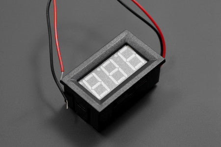 LED Voltage Meter Blue