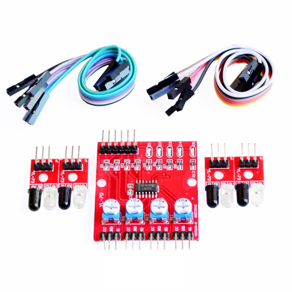 Line Tracking Sensor 4 Channel Module