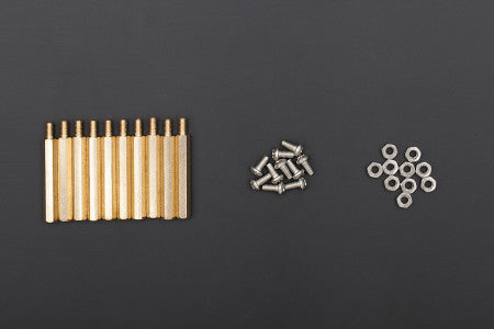 M3 30mm hexagonal standoffs mounting kit 10 sets