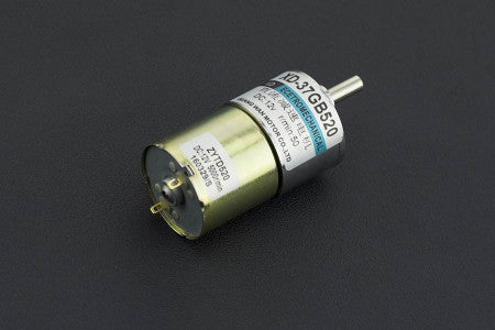 Metal DC Geared Motor 12V 50RPM 50kg-cm