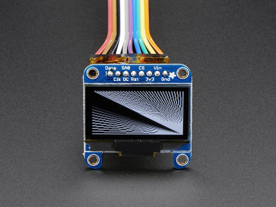 OLED Monochrome 1.3" 128x64 graphic display