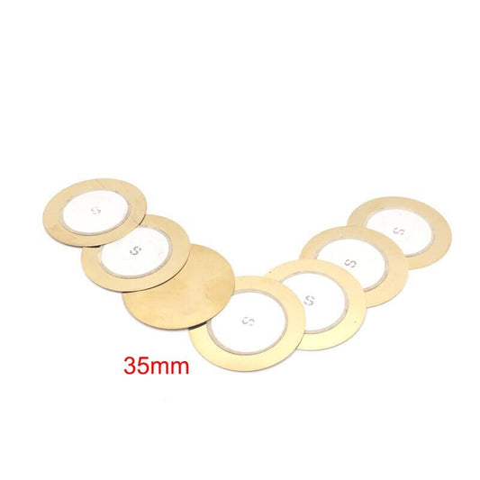 Piezoelectric Disk Buzzer Transducers 35mm 10PCS