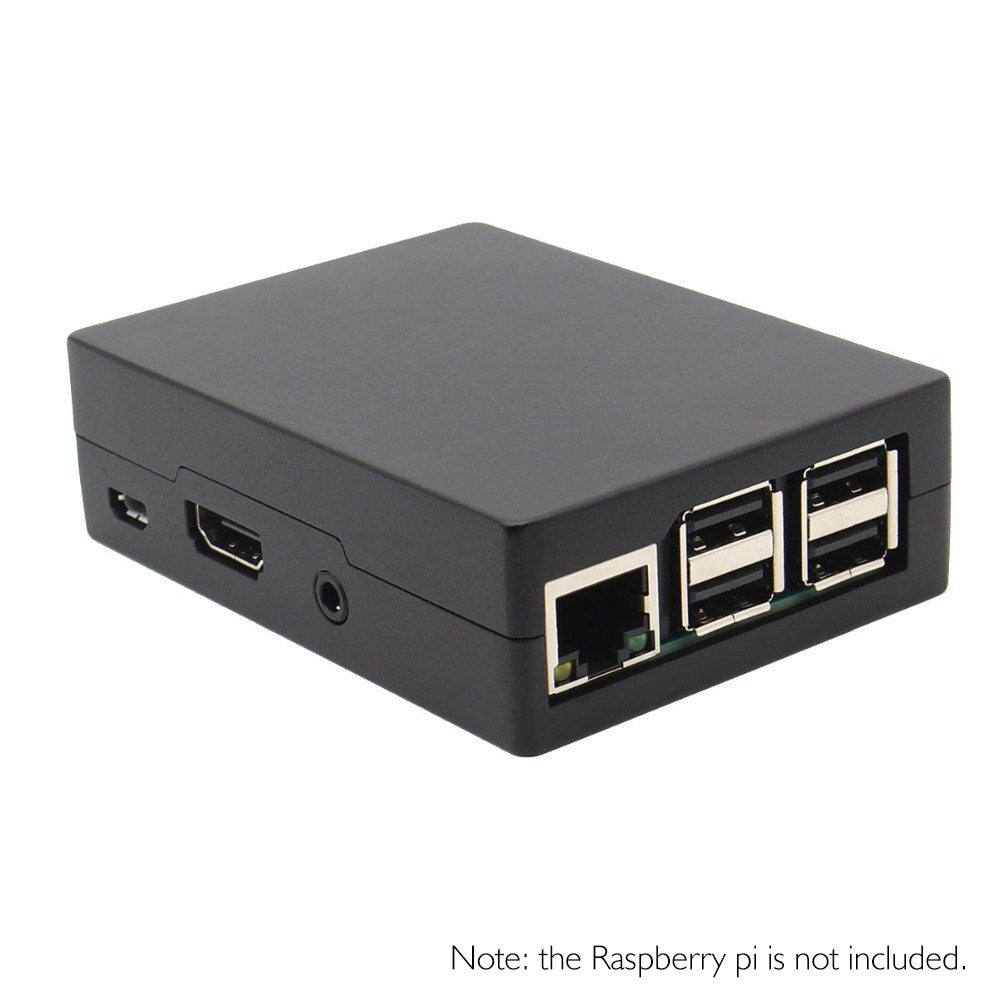 Raspberry Pi 3 B+ with Black Case