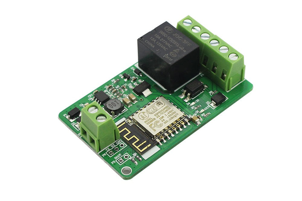 Relay ESP8266 10A 220V Network WIFI Module Input DC 7V-30V