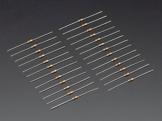 Resistor Through-Hole 10K ohm 5% 1/4W Pack of 10