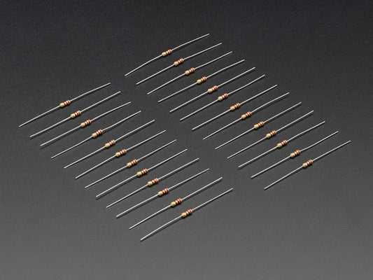 Resistor Through-Hole 2.2K ohm 5% 1/4W - Pack of 10