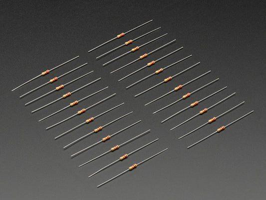Resistor Through-Hole 22K ohm 5% 1/4W Pack of 10