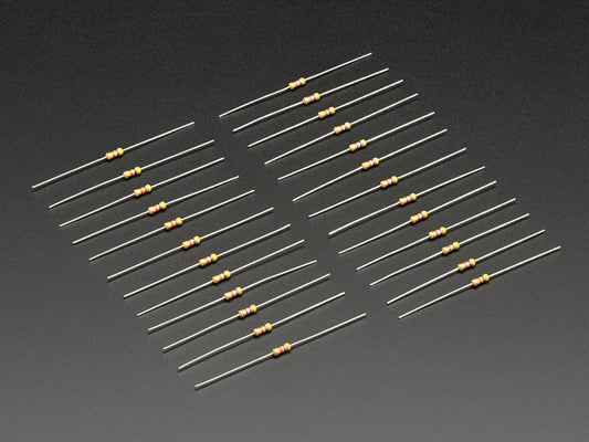 Resistor Through-Hole 47K ohm 5% 1/4W Pack of 10