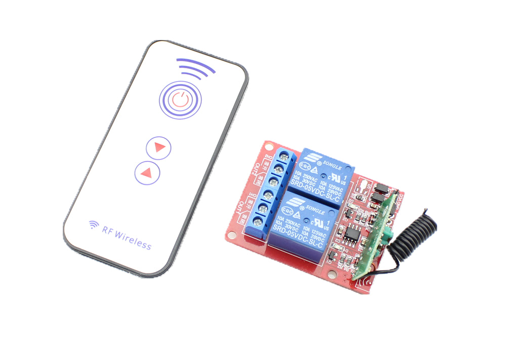 RF Remote Control Module 2 Channel DC 5V