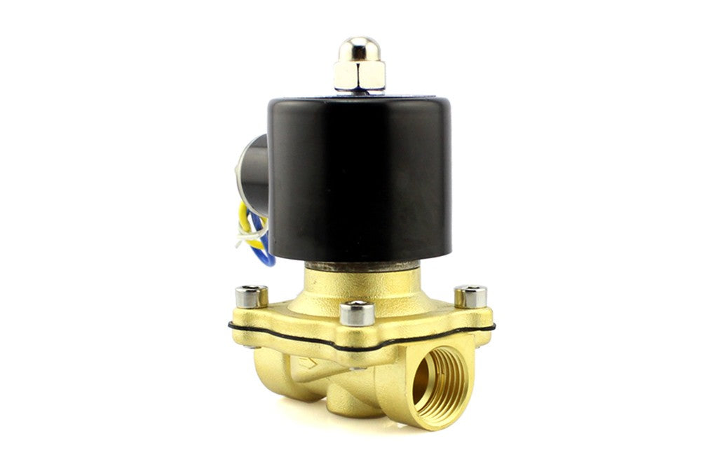 Solenoid Valve Brass Liquid 12V 1/2 NPS