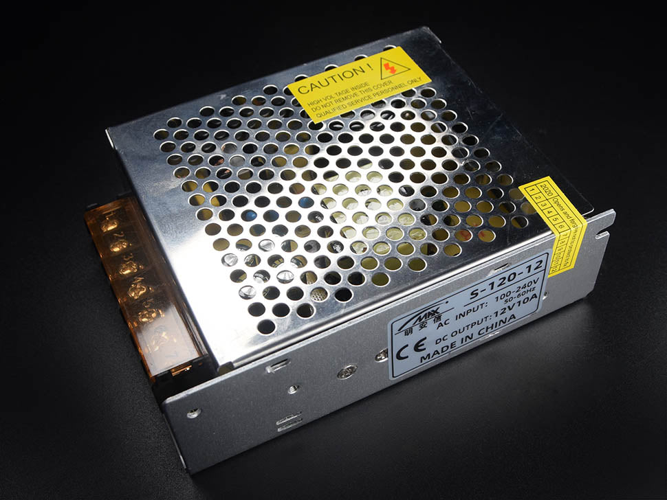 Switching Power Supply 12V 10A 120W Compact Body