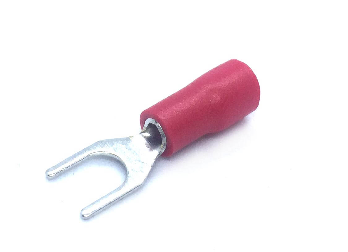 Terminal Lug Spade Connector Red 20PCS